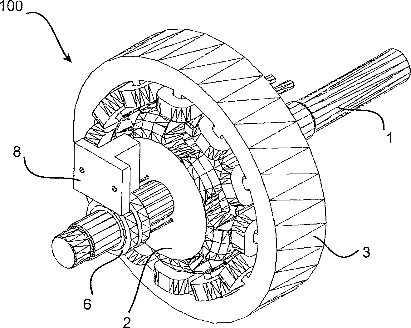 Switched DC electrical machine