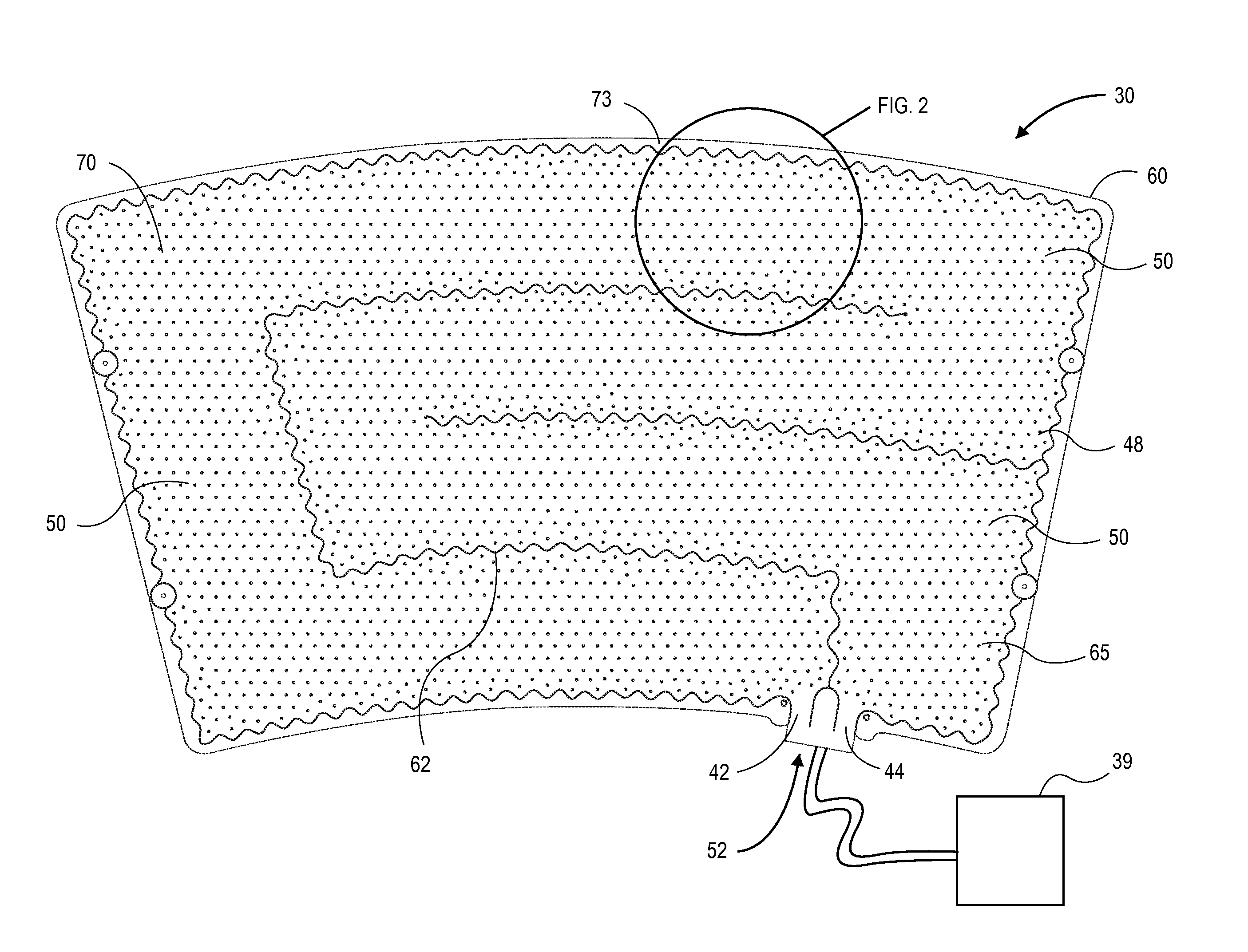 Reinforced therapeutic wrap and method