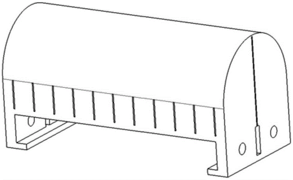 Span-adjustable bending test clamp with positioning function