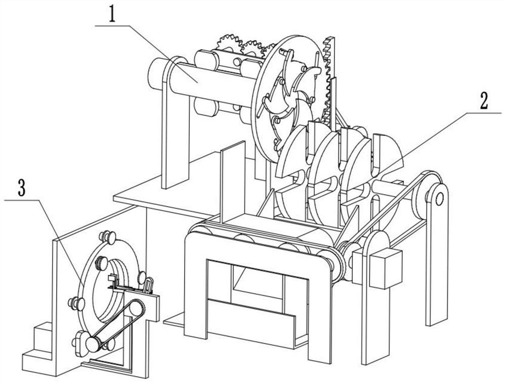 Automatic steel cutting and binding device