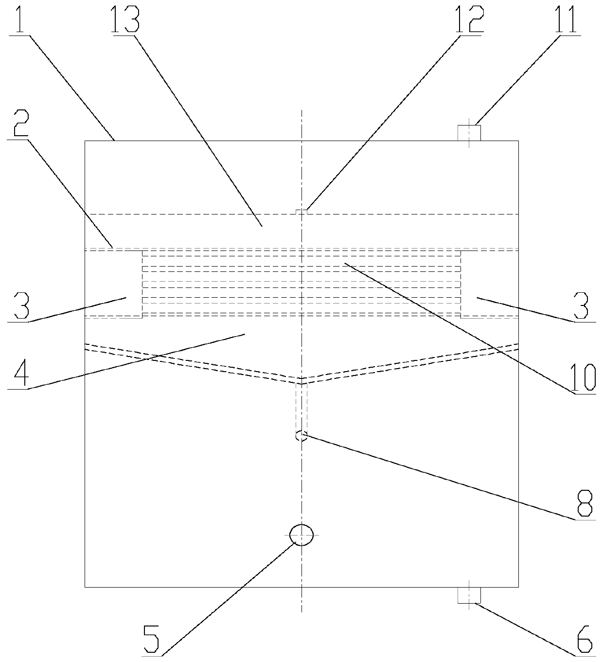 Small-size flash evaporation type seawater desalting device