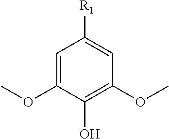 Polymers prepared from functionalized dimethoxyphenol monomers