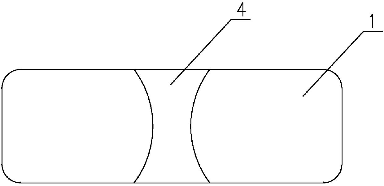 A thin-walled square box hollow floor mandrel and its anti-floating method