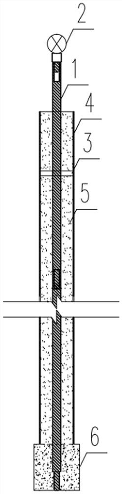 Device and method for monitoring influence of deep foundation pit excavation on subway vertical deformation