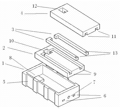 High temperature aging device for microwave transistor