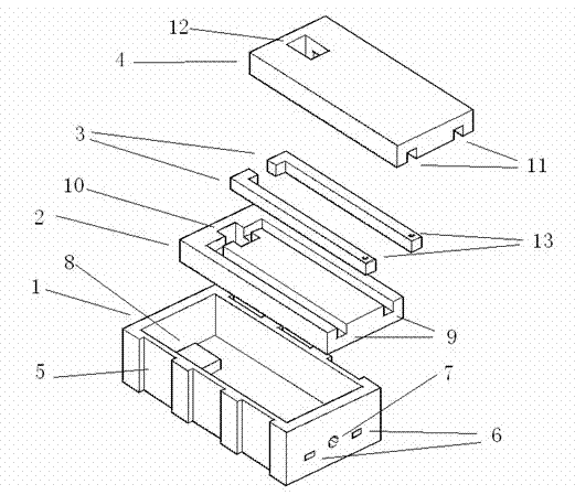 High temperature aging device for microwave transistor