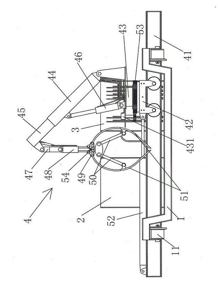 Inter-sleep grab bucket stone remover