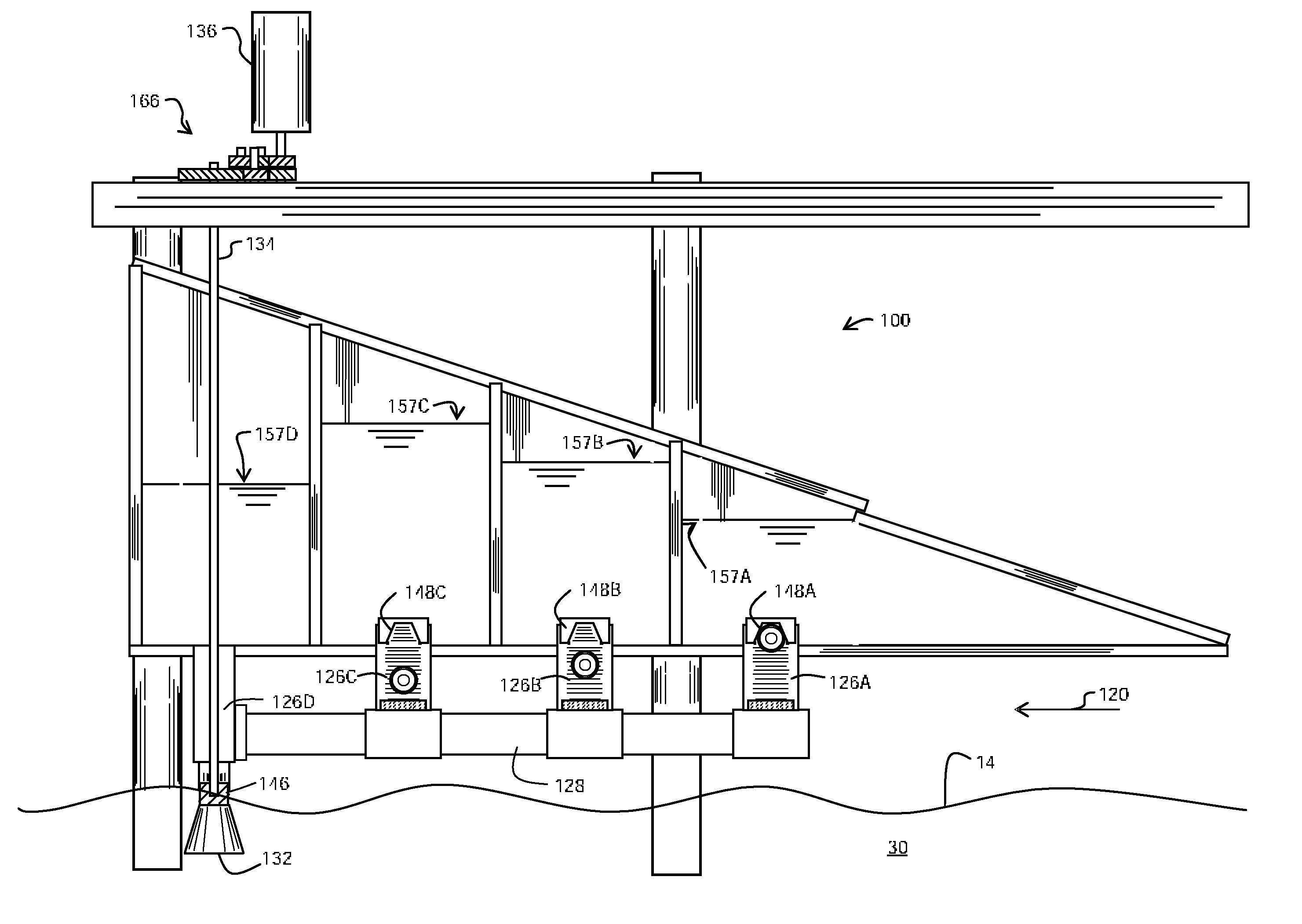 Flow power converter apparatus employing a flow-controlled duct to capture flow energy