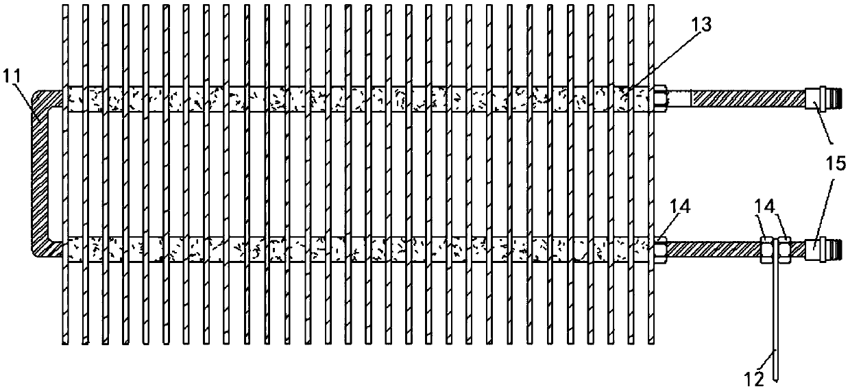 Device and method for collecting lead and zinc nonferrous metallurgic slag volatile matters at high temperature