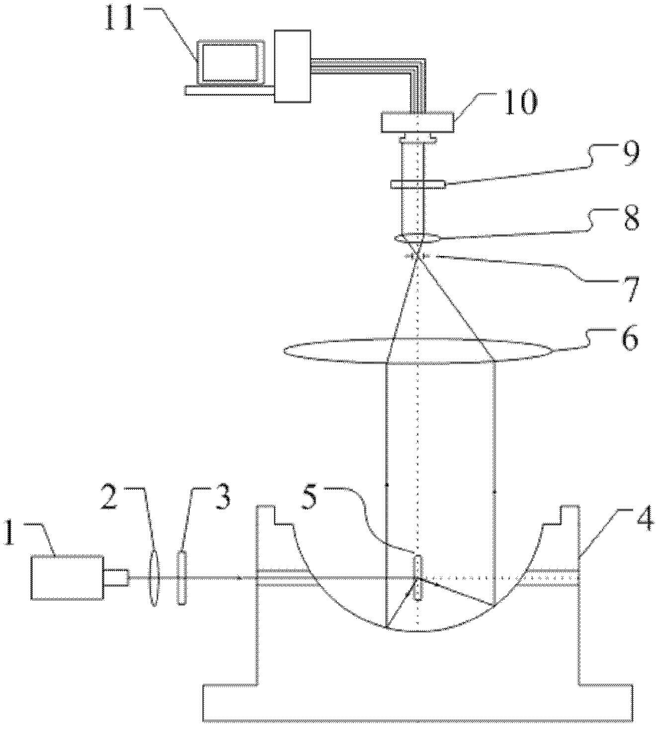 System and method for measuring three-dimensional volume scattering function of microparticle in water