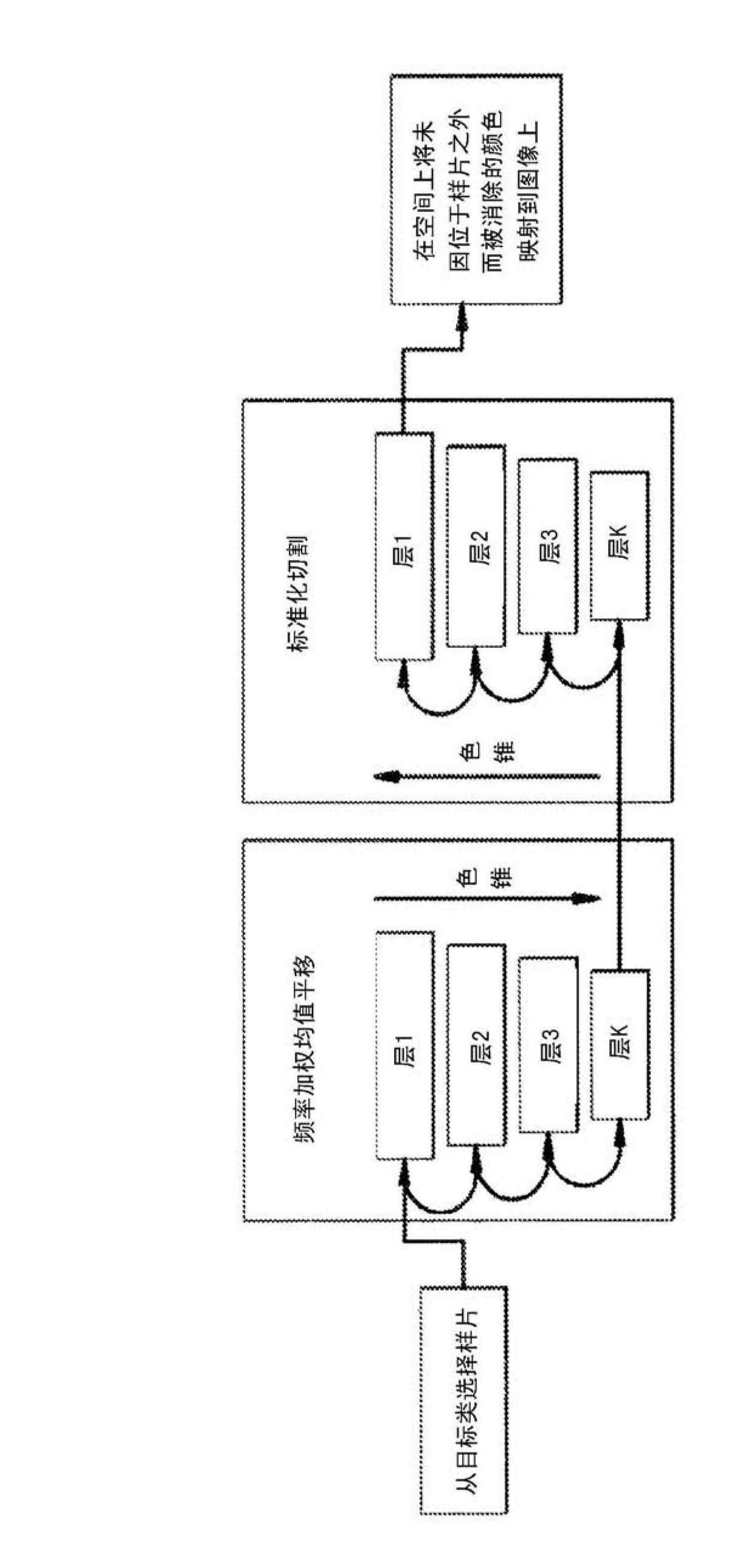 High-throughput biomarker segmentation utilizing hierarchical normalized cuts