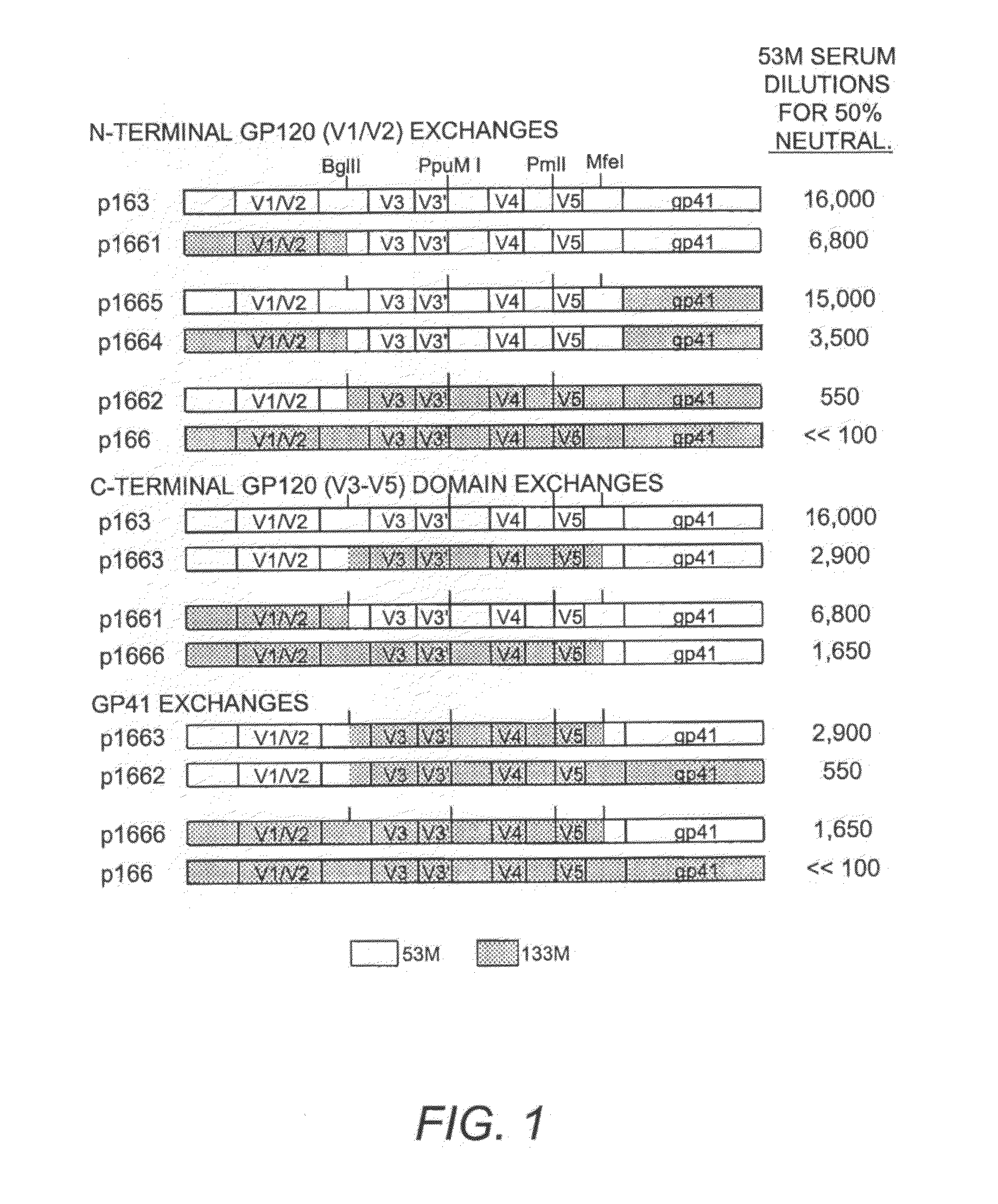 Hiv-1 gp41 neutralization domain and use thereof