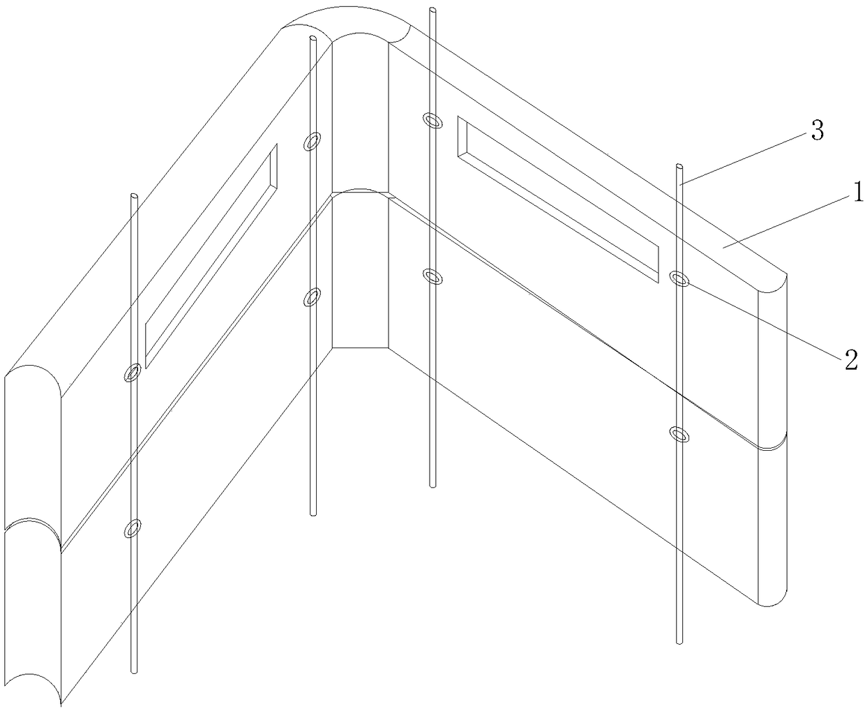 A construction enclosure for dust detection and purification