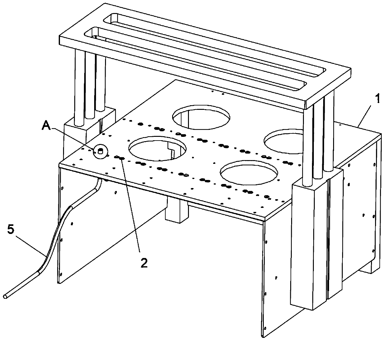 Antenna radio frequency standing wave connector