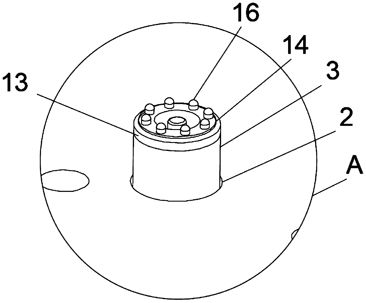 Antenna radio frequency standing wave connector