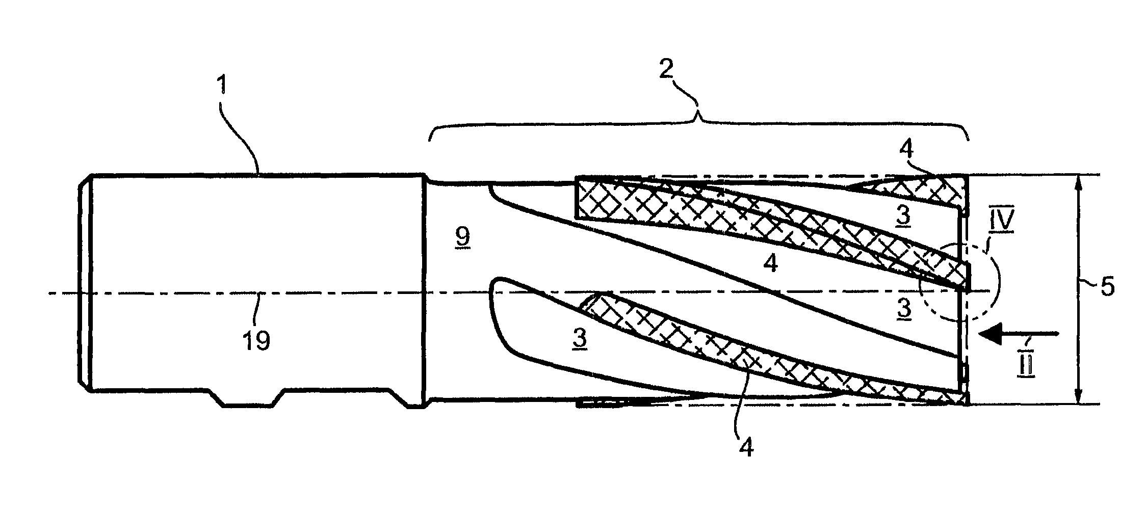 End mill cutter