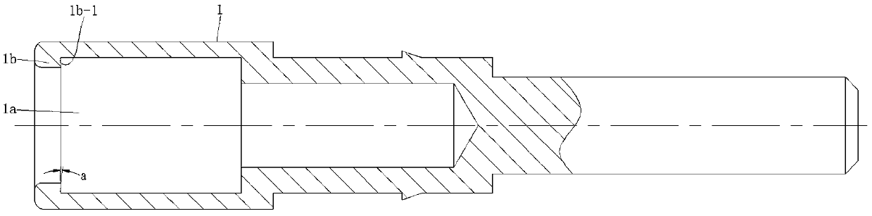 One-piece large tolerance radio frequency connector