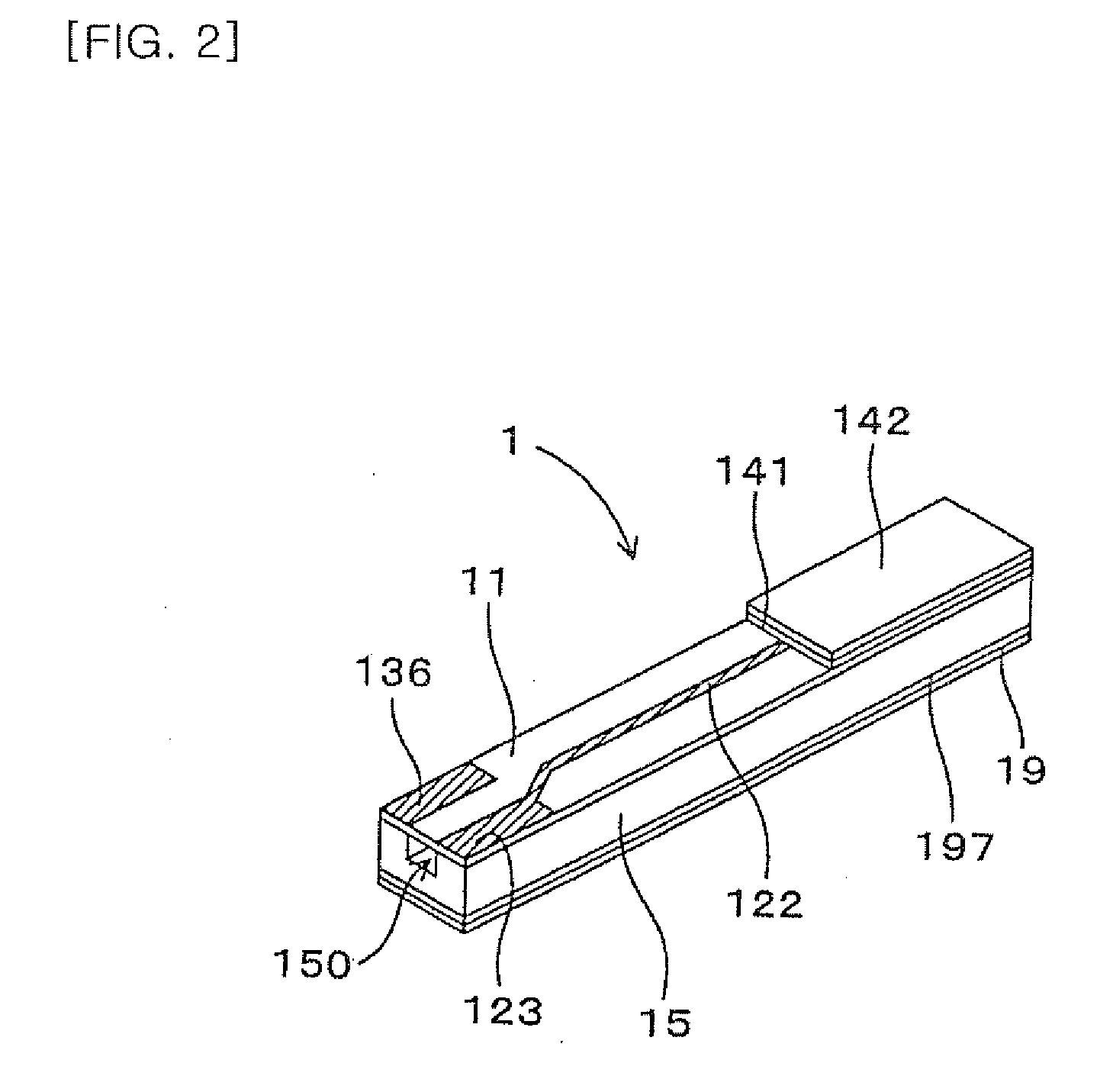 Gas sensor element and method for manufacturing same