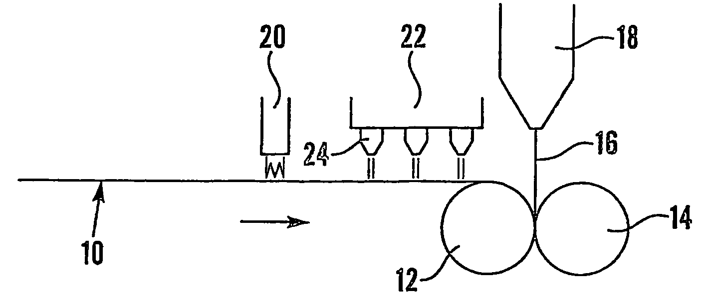 Method in production of packaging laminate