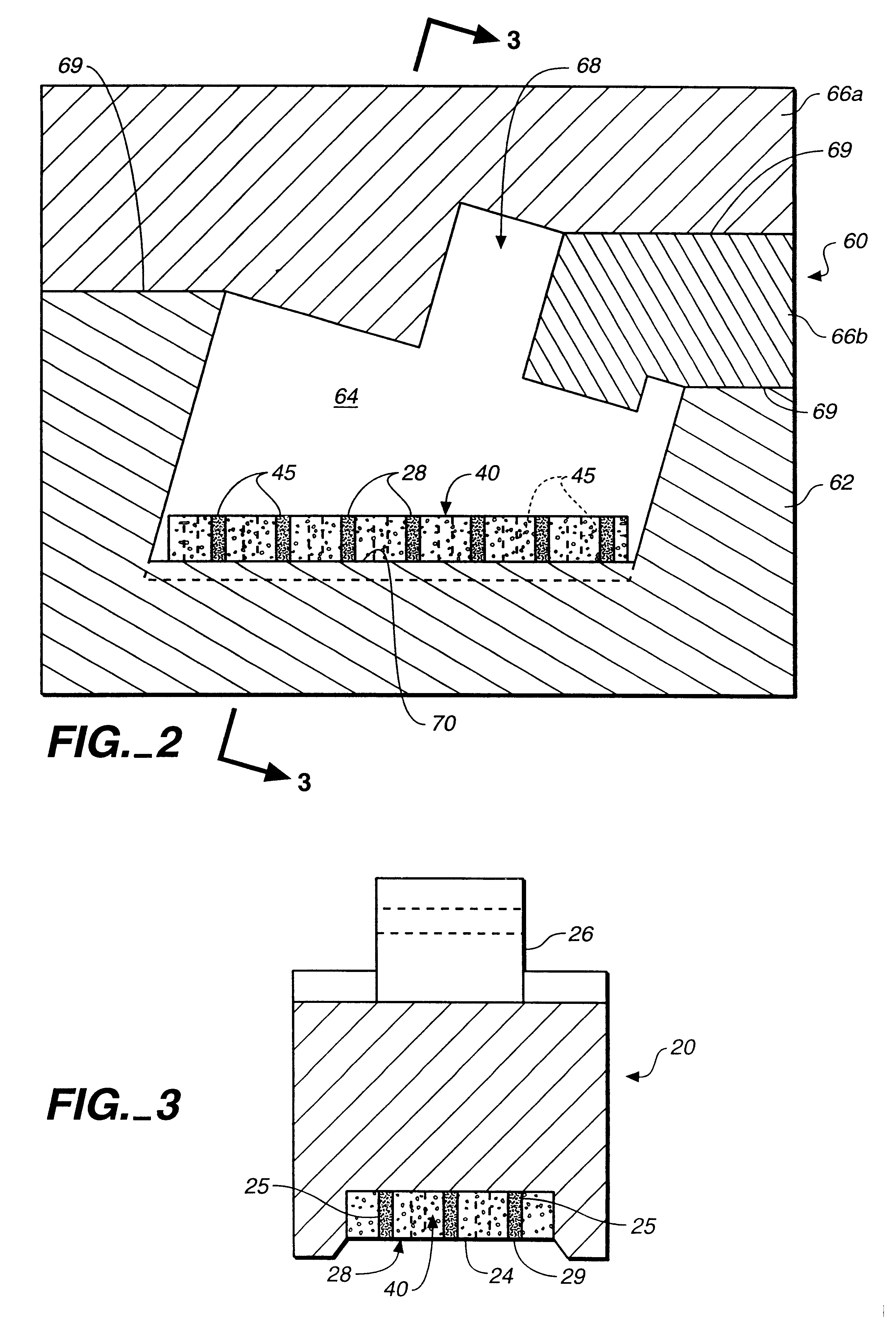 Iron alloy member and method