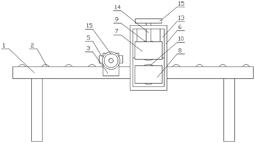 Flat pressing die cutting machine