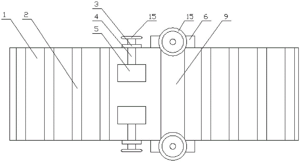 Flat pressing die cutting machine