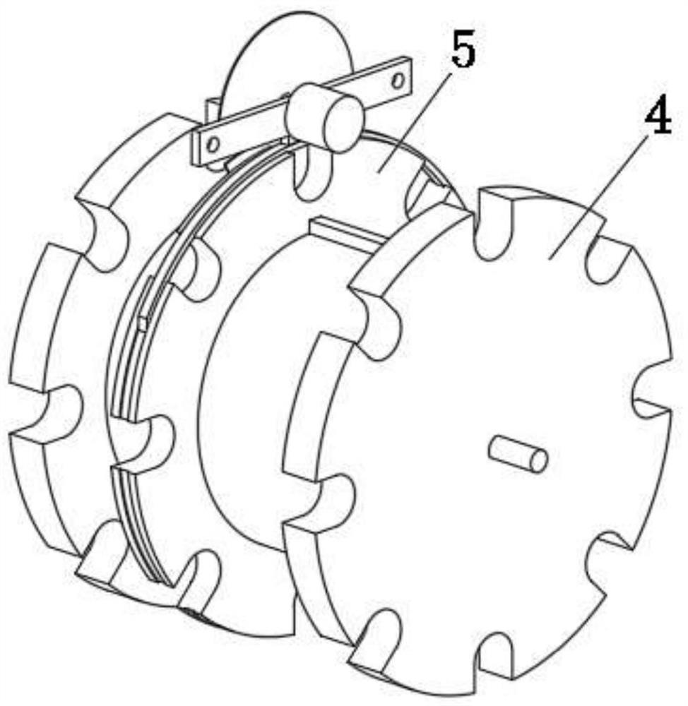 Pipe cutting device for constructional engineering