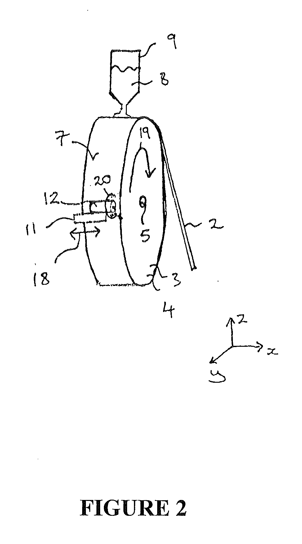 Device and Method for the Production of a Metallic Strip