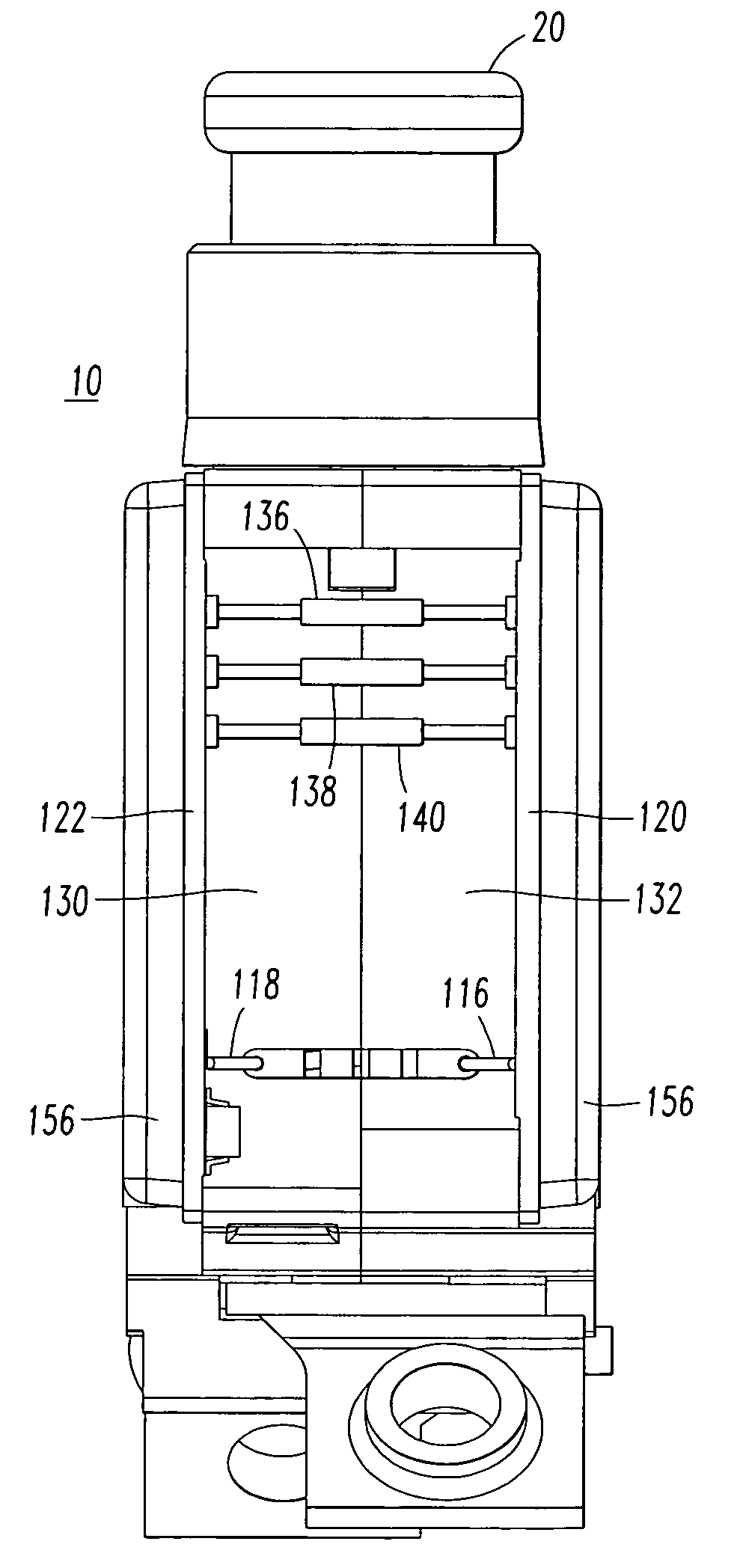 Electrical switching apparatus including a housing and a trip circuit forming a composite structure