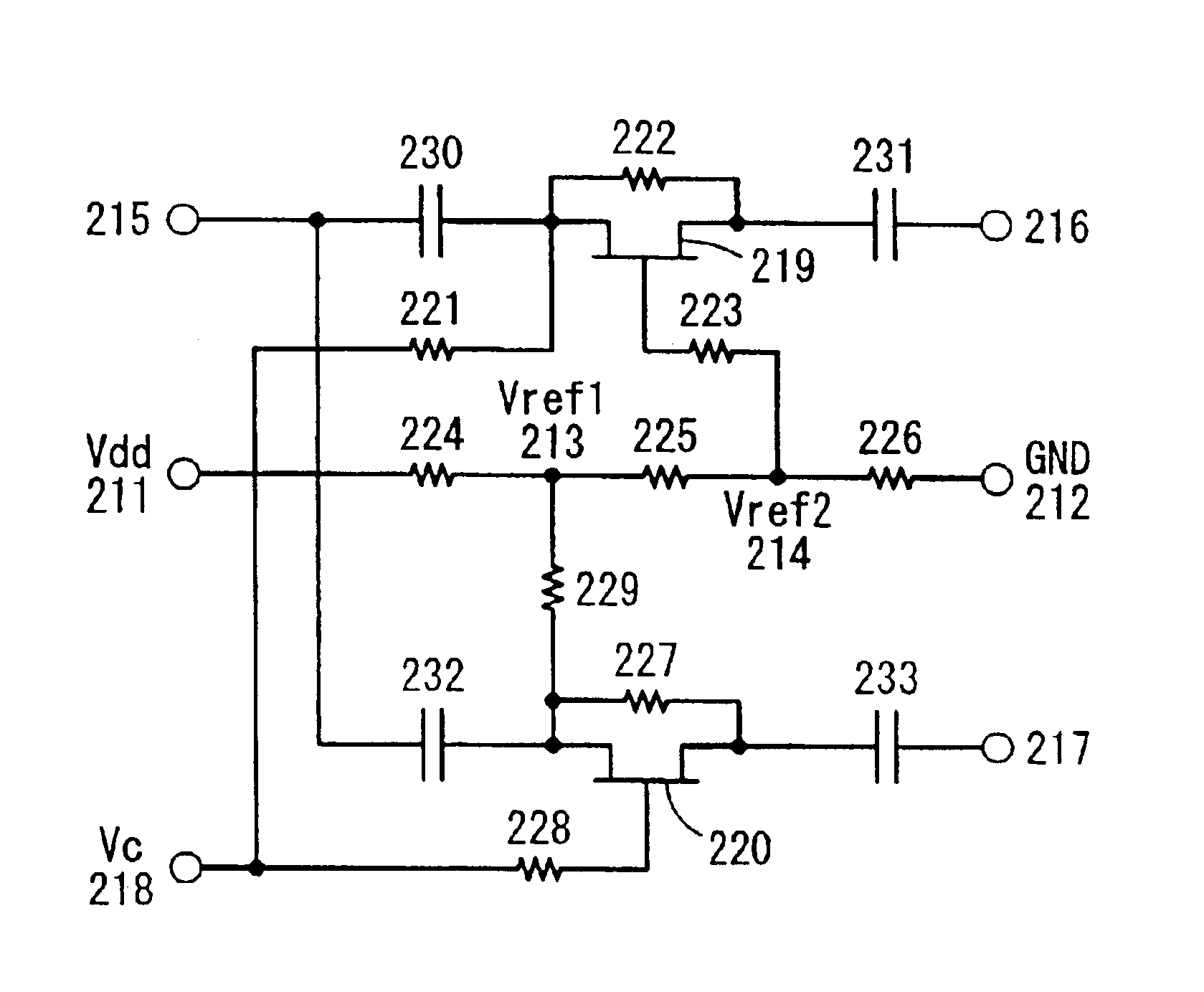 High frequency switch, amplifying circuit, and mobile communication terminal