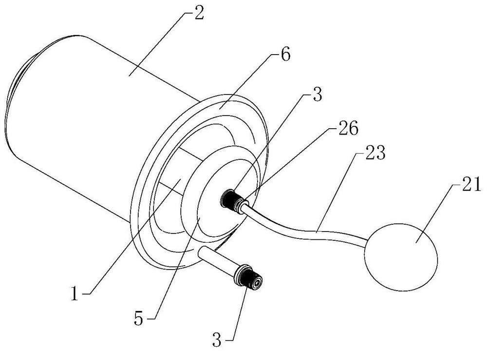 Adjustable inflatable vaginal dilator for obstetrics and gynecology department and vaginal dilating method