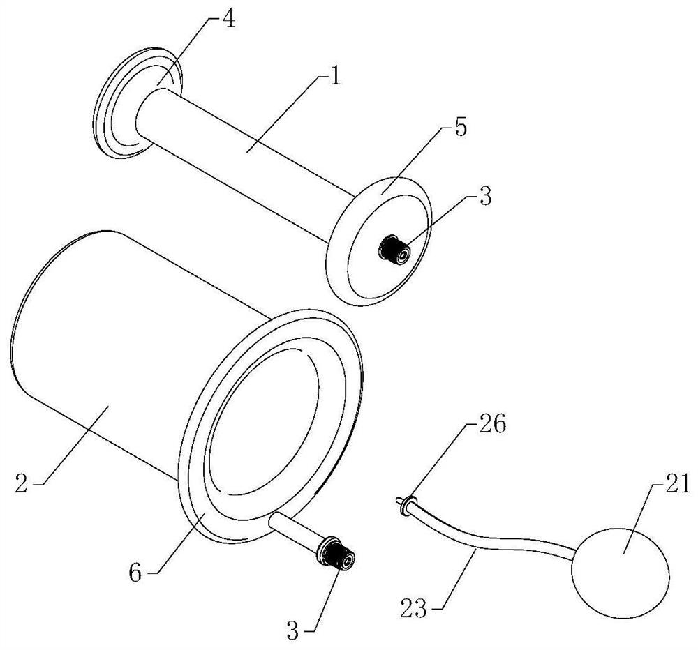 Adjustable inflatable vaginal dilator for obstetrics and gynecology department and vaginal dilating method