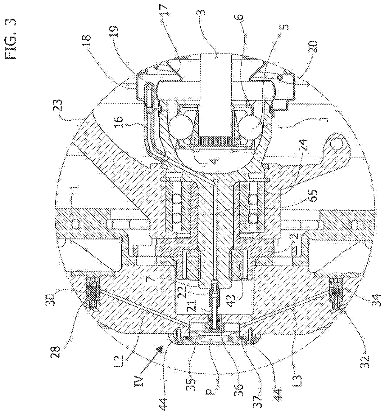 On-board centralized system for regulating the pressure of the tyres of a motor-vehicle