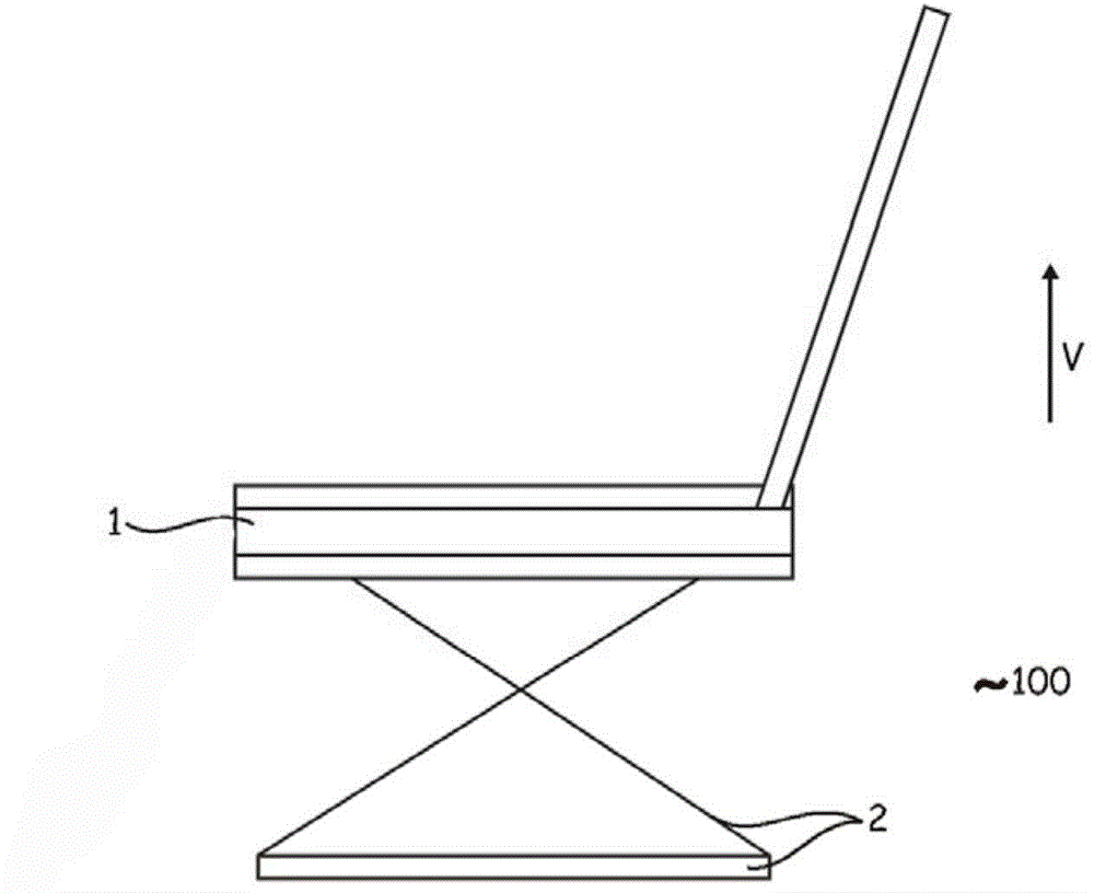 Vehicle seat with horizontal damping device