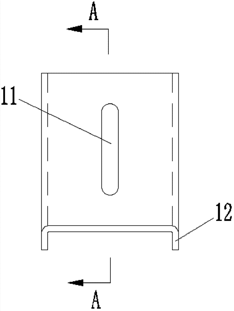 Keel connecting piece for building modular clean operating room