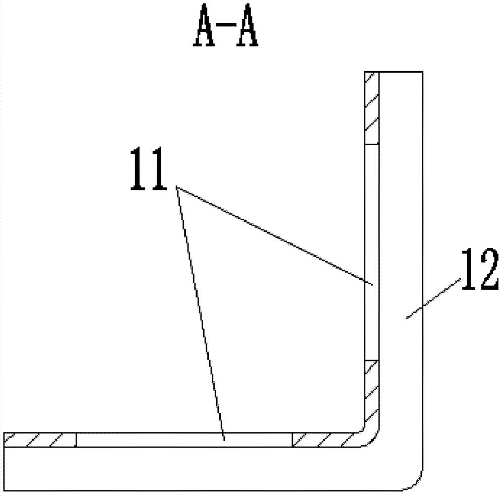 Keel connecting piece for building modular clean operating room