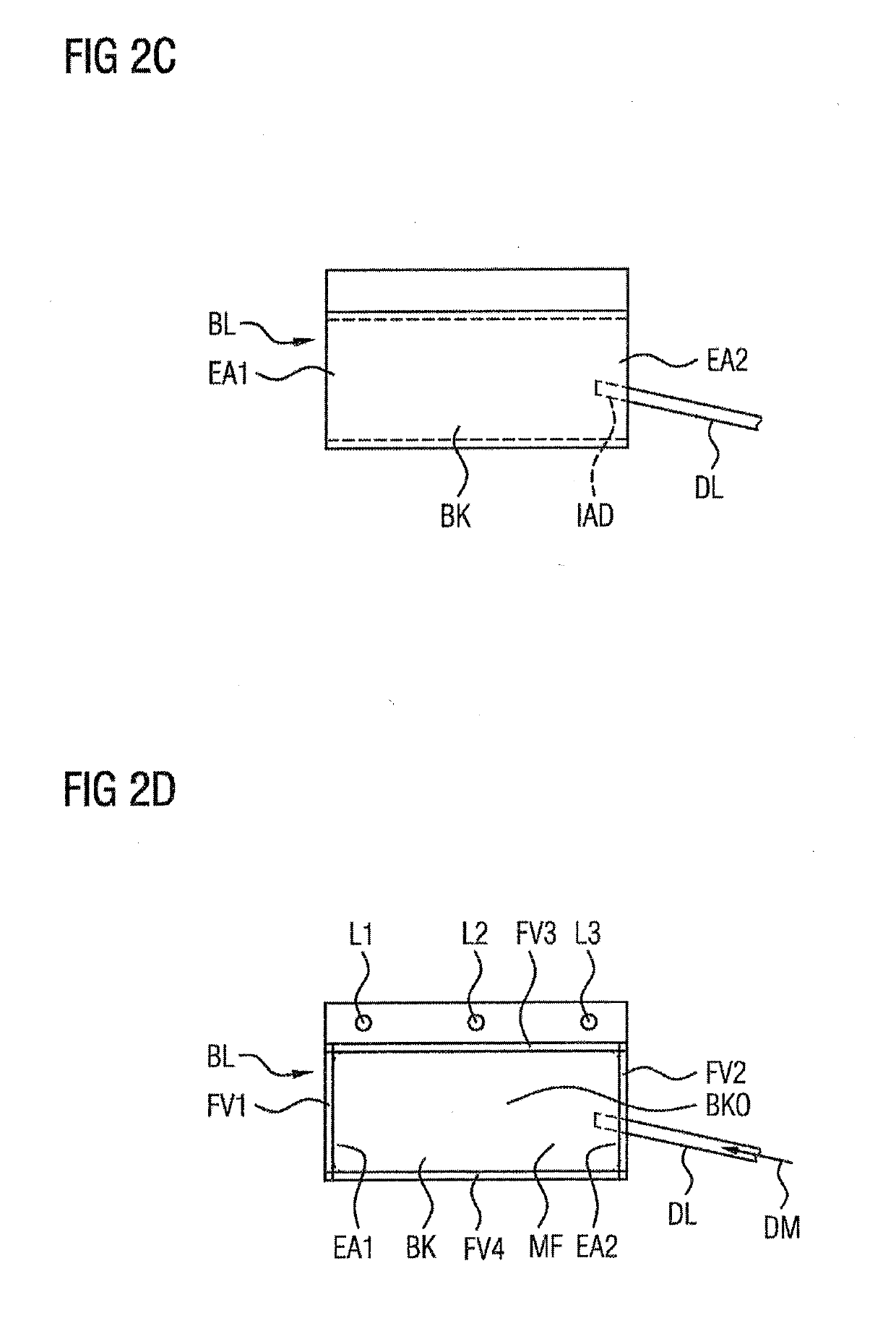 Bladder fillable with pressure medium as an adjustment element for a seat, and method for producing the bladder