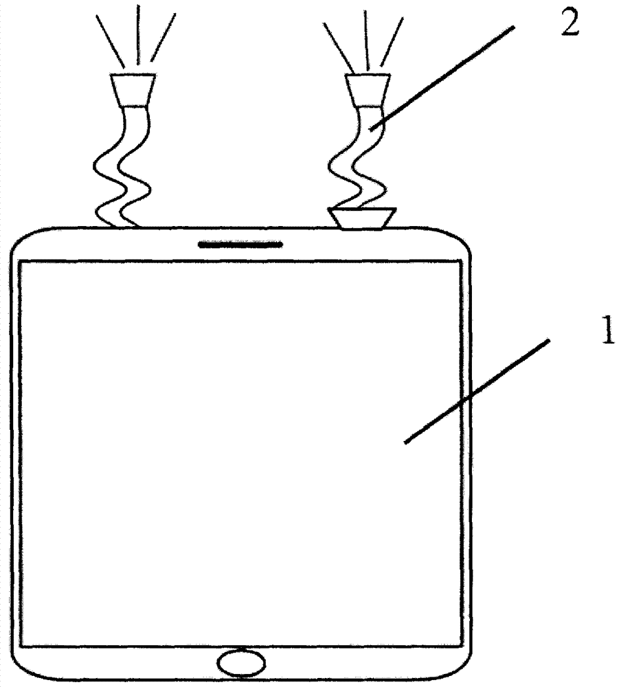 Micro projection device using organic mirror tube