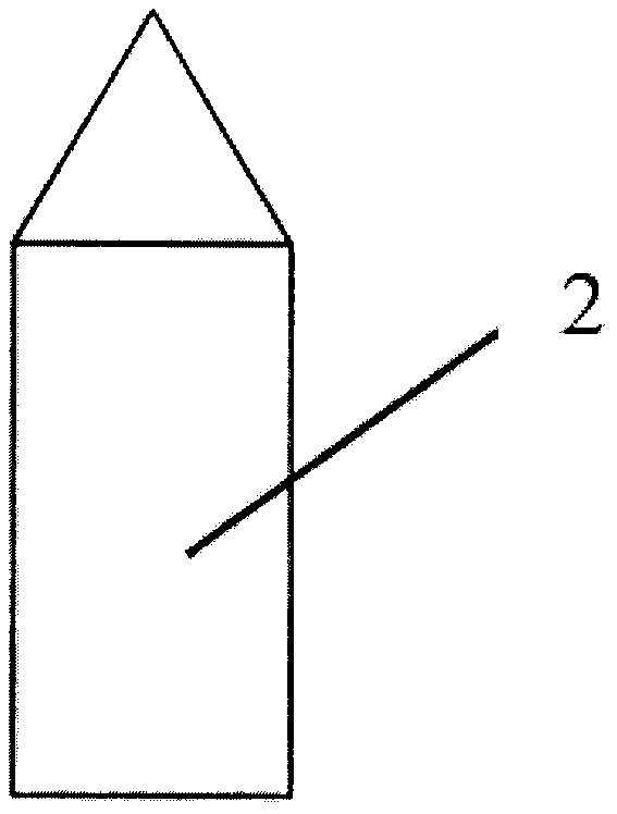 Micro projection device using organic mirror tube