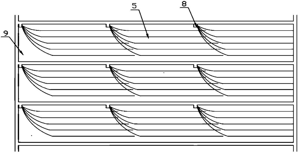 Method and device for detecting water body in advance area of multi-aquifer arborescence directional drilling of top plate