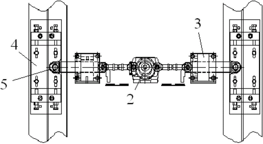 Flat-layer locking device for elevator