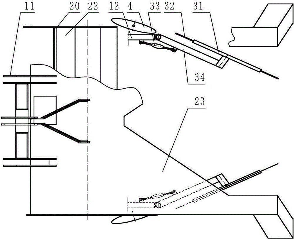 The method of stalk crushing and mulching film recovery operation