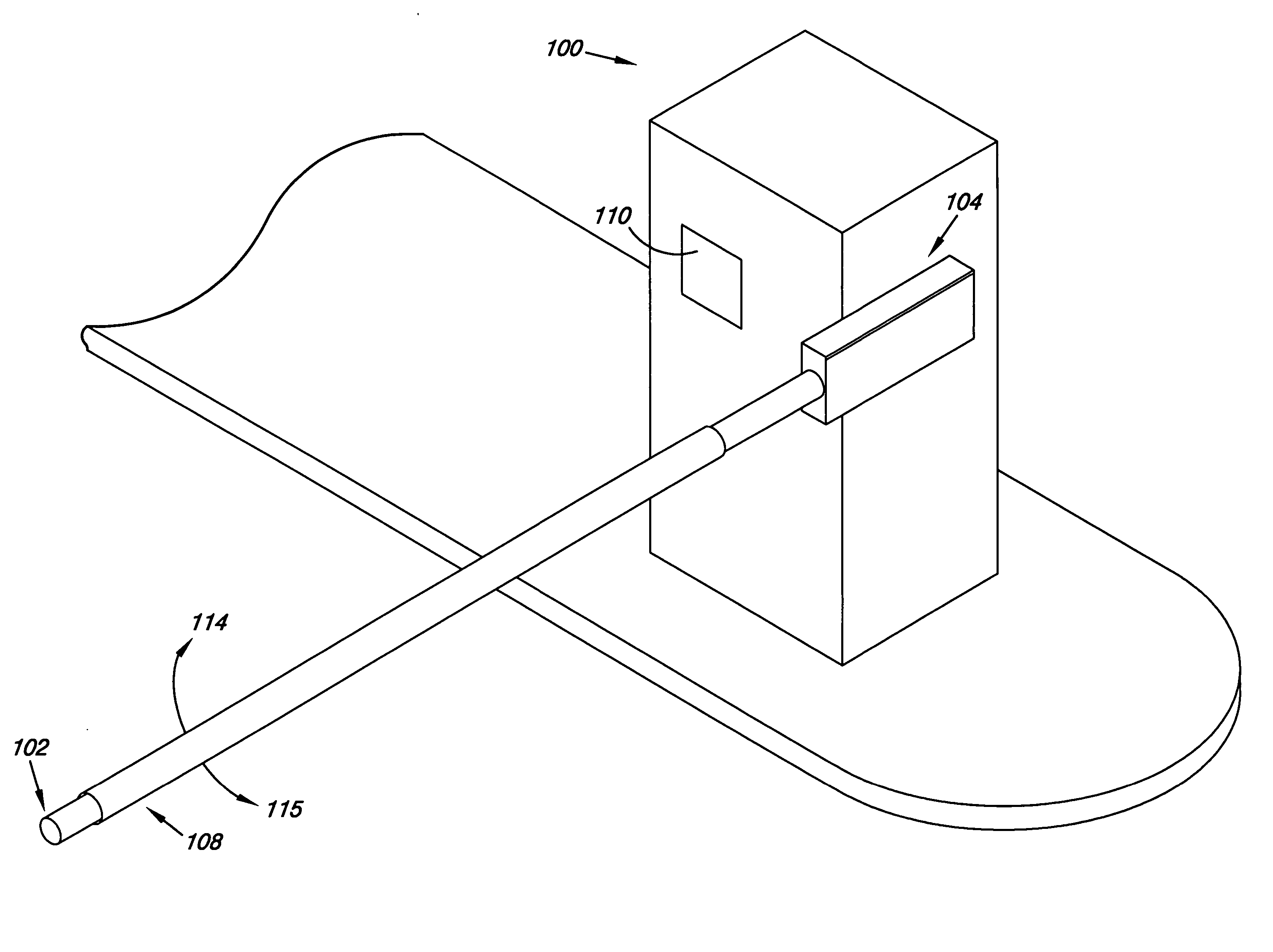 Displaying information on a gate system