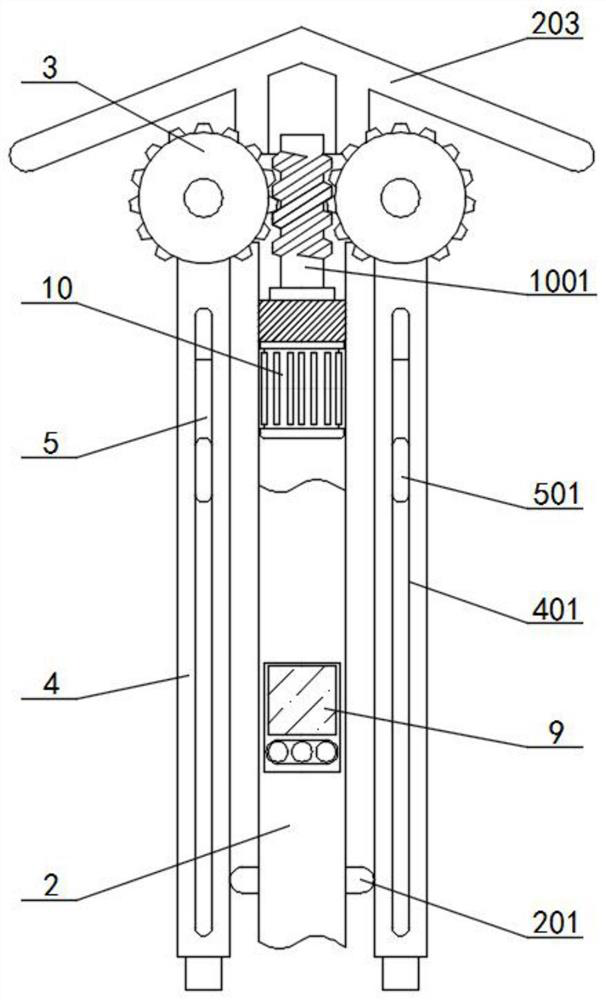 Sunshade device for konjak planting