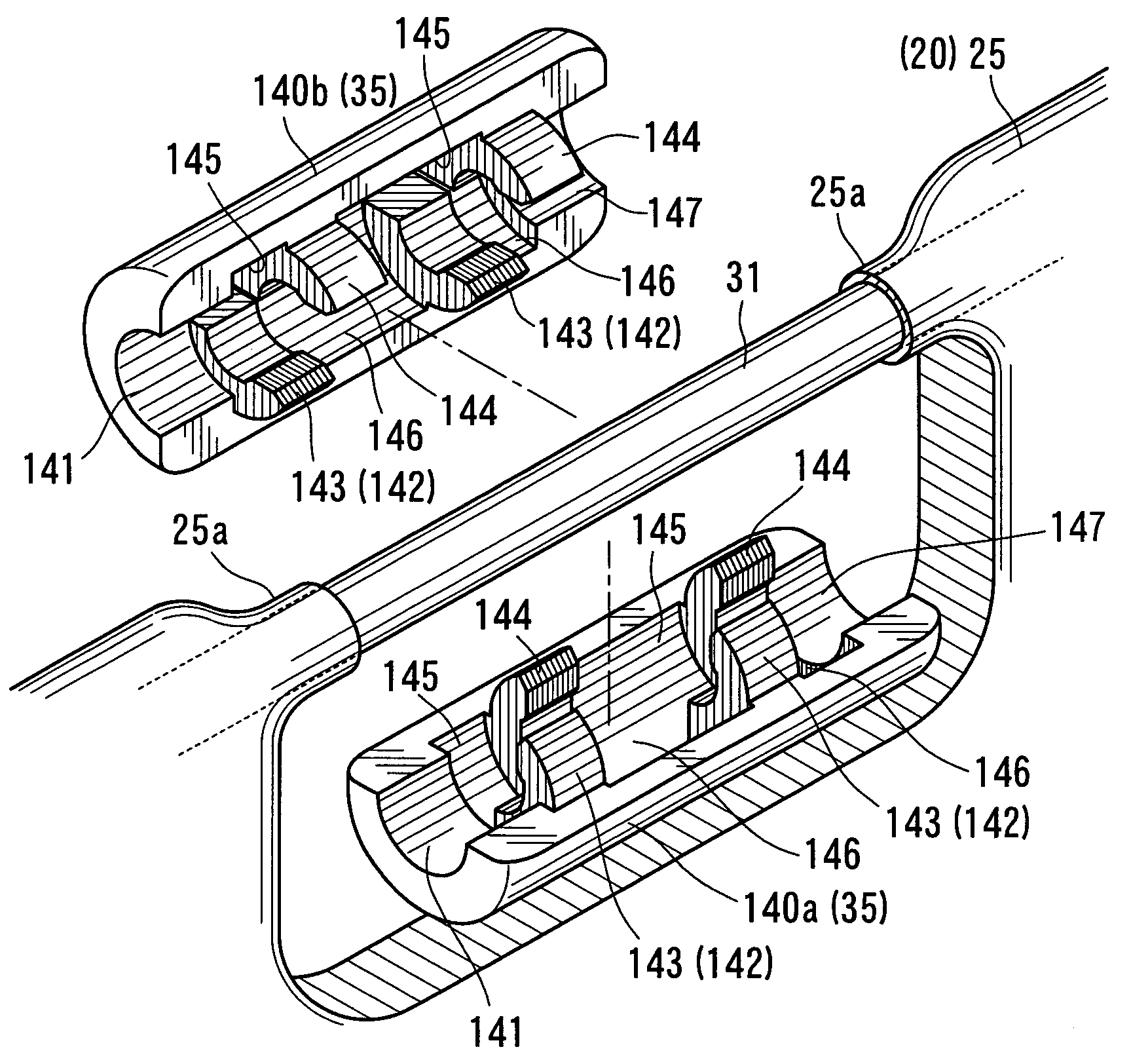 Vehicle sun visors with support rods