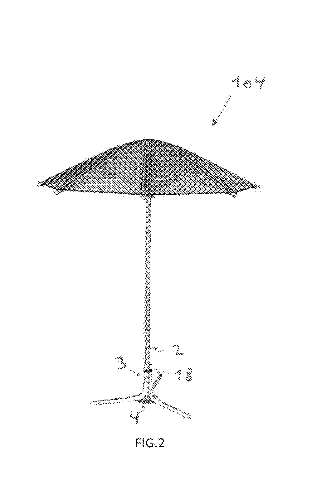 A Kit of Parts for Building a Support Base for a Pole-Like Element