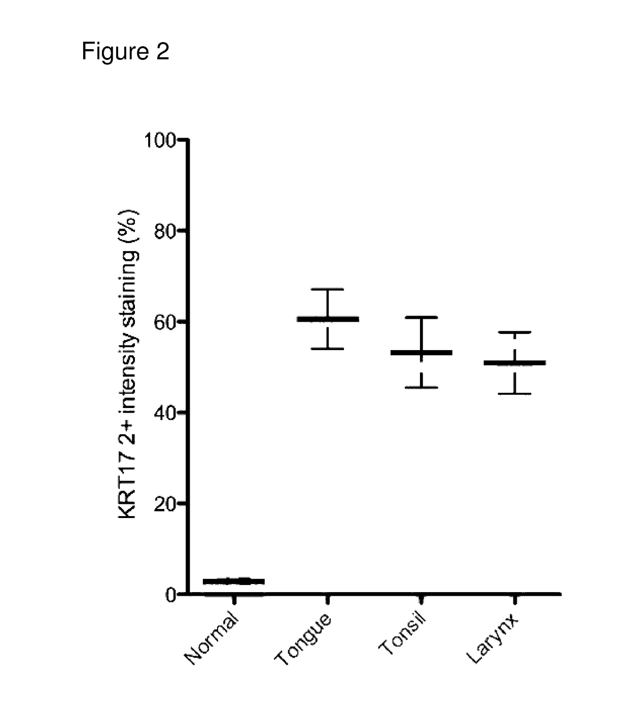 Keratin 17 as a biomarker for head and neck cancers