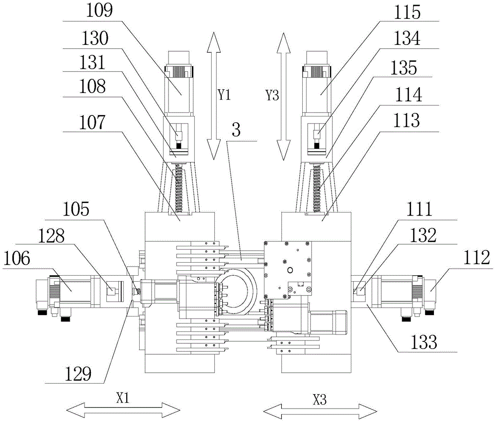 Spindle box movable type milling tool with main shaft with five-shaft structure