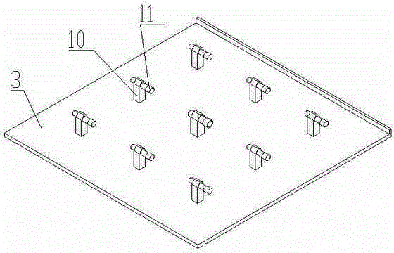 Practical training table for automobile assembling