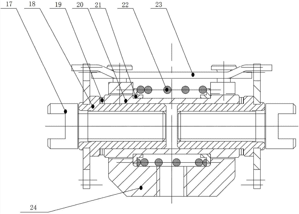 Brake assembly of tractor